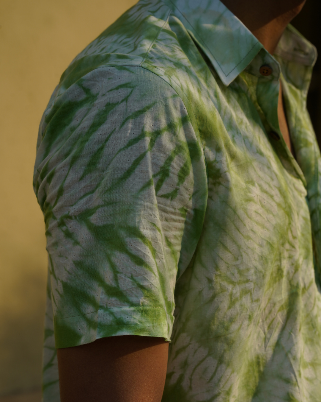 Shibori printed Men's Shirt