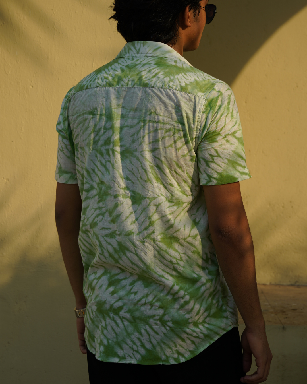Shibori printed Men's Shirt