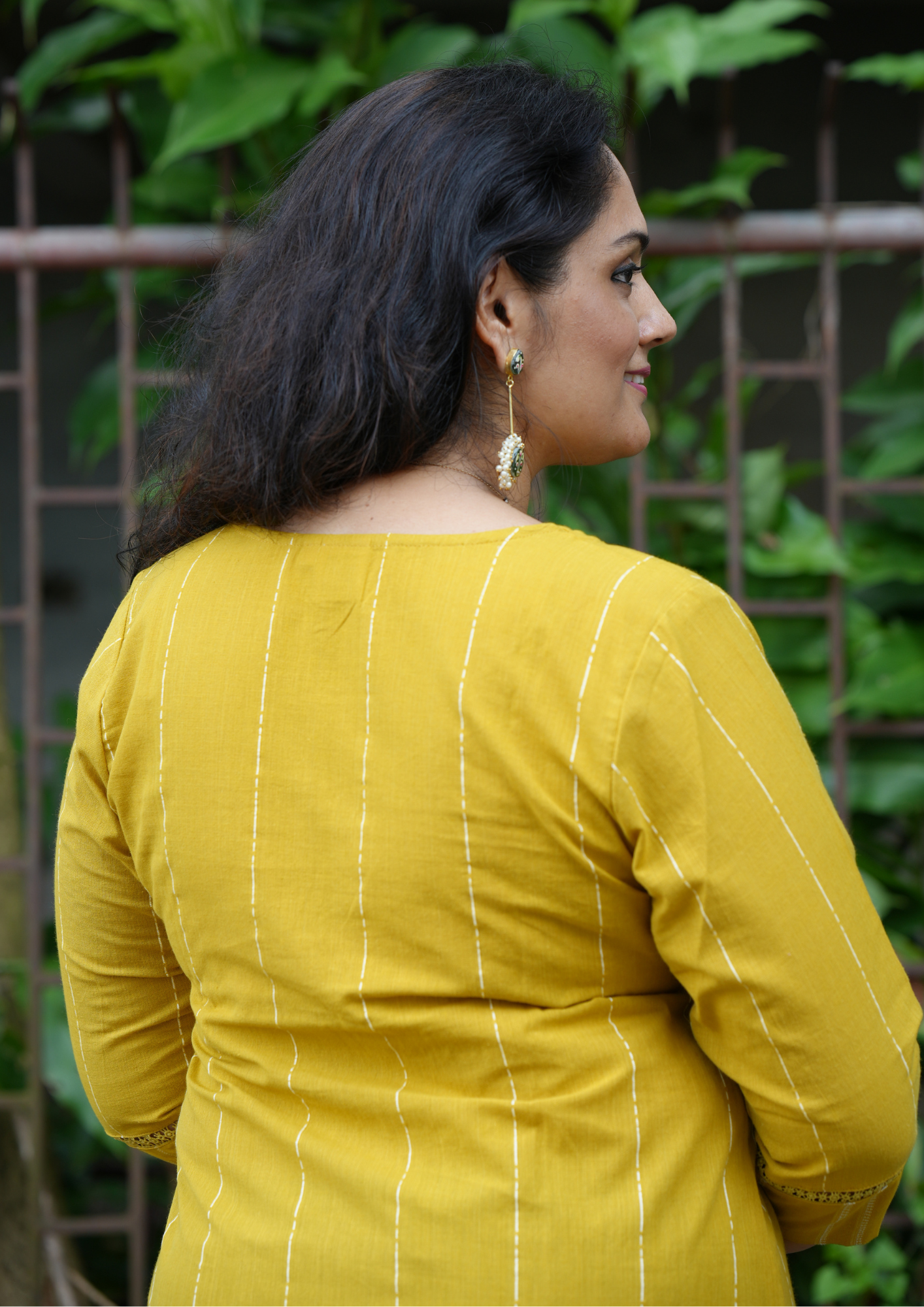 "CHAMPA" South Cotton Lace Kurti