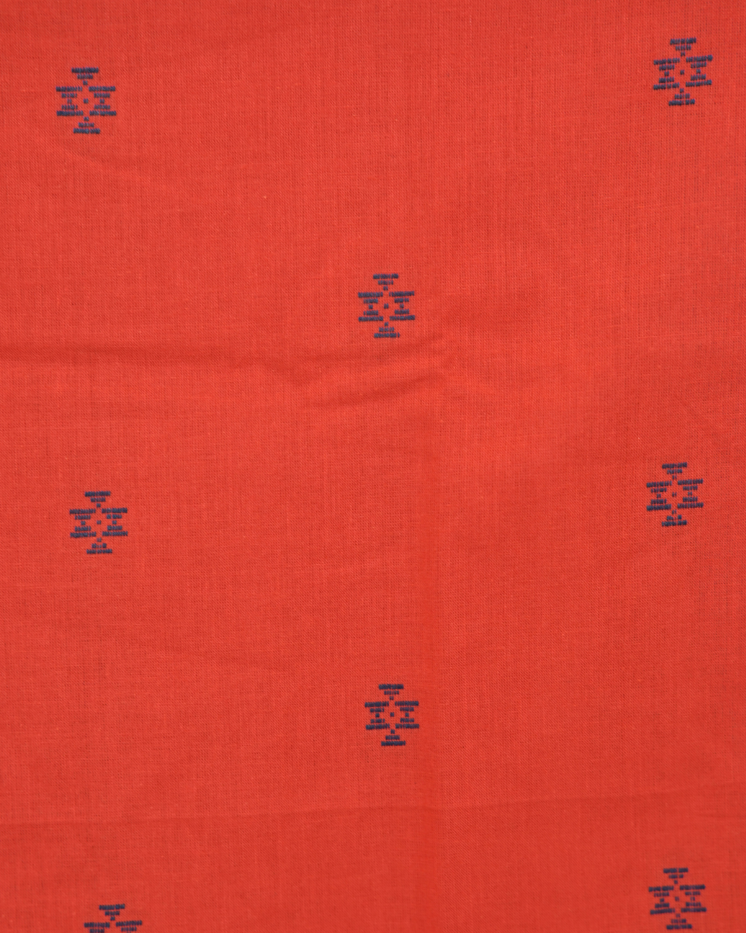 "ROZ" Red South Cotton Kurti with Straight Pant