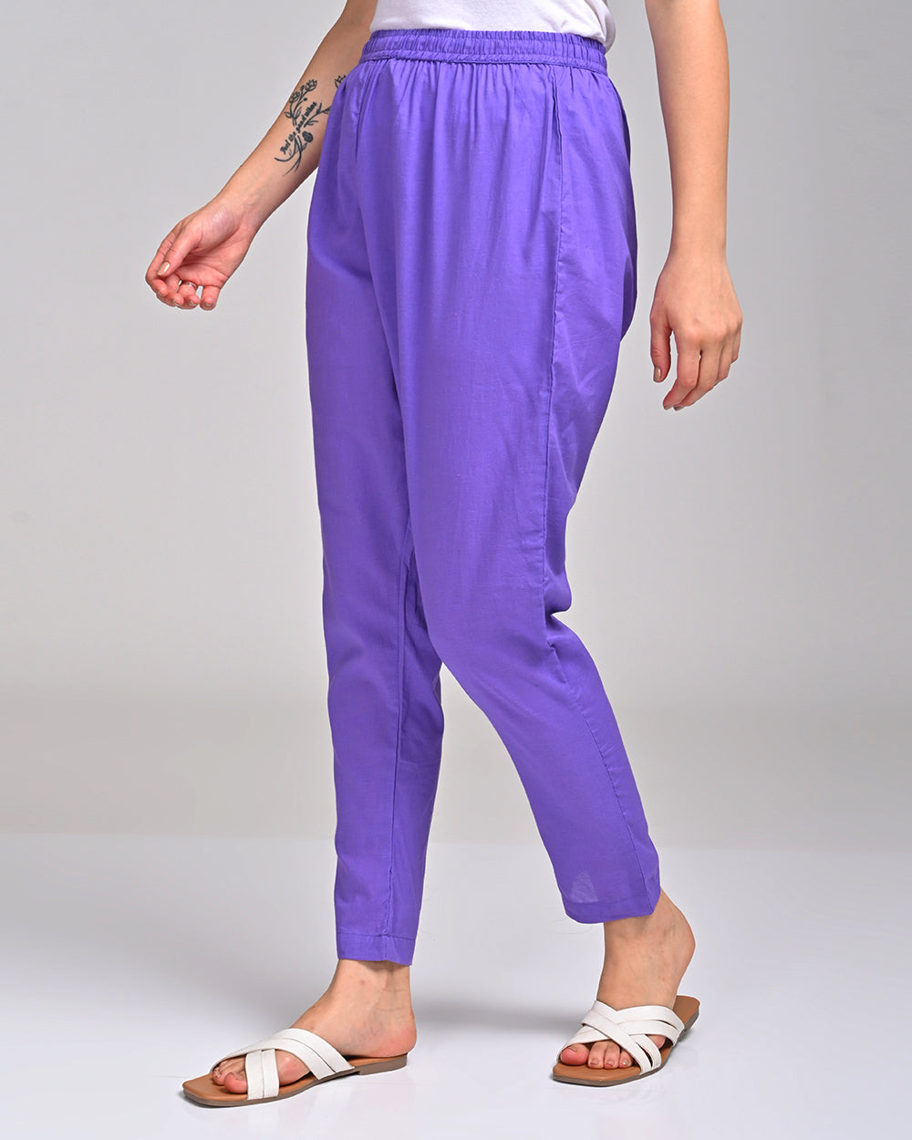 VIOLET COTTON PANT