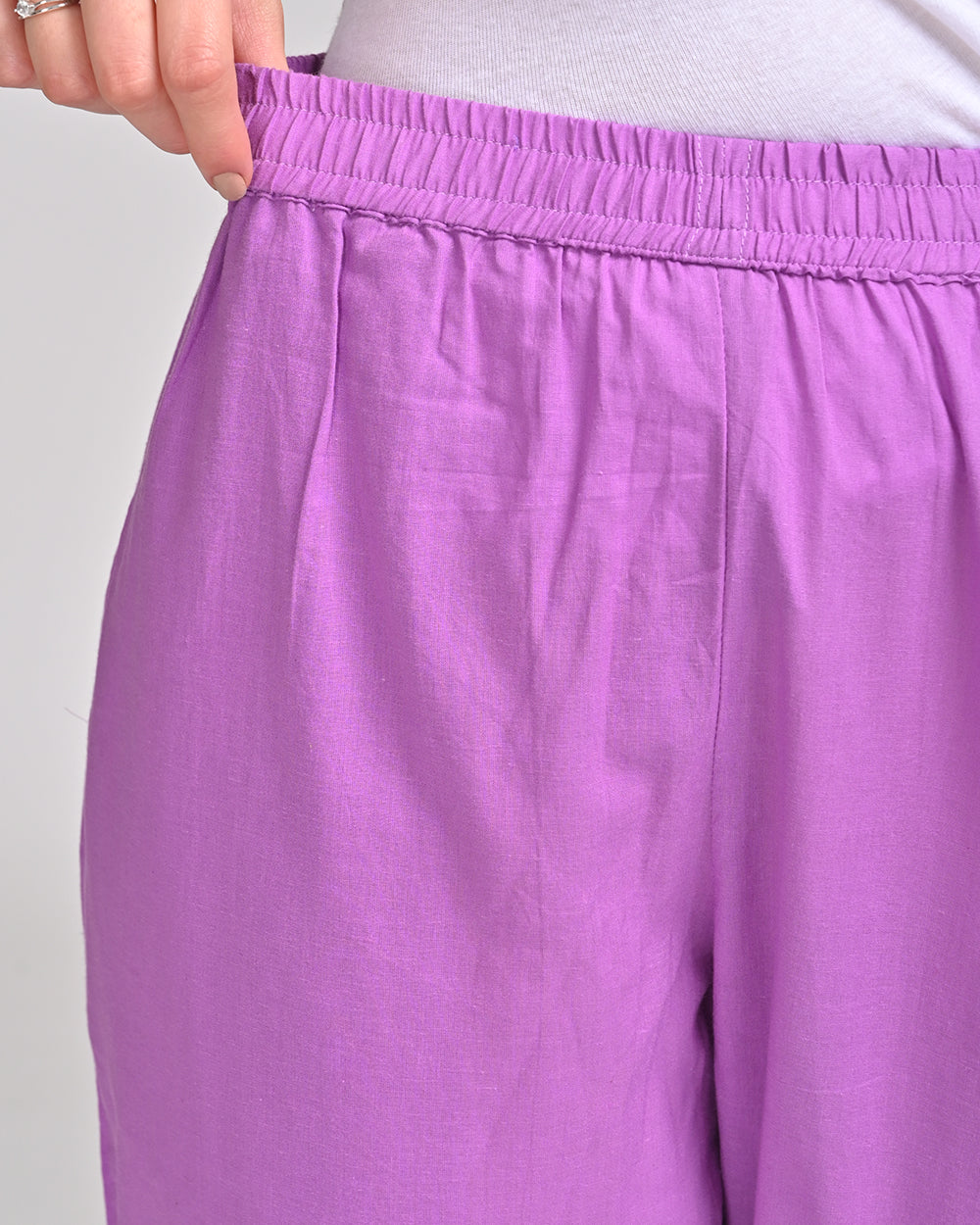 LAVENDER COTTON PANT