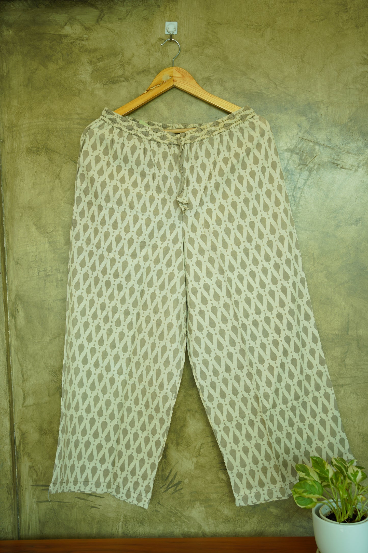 DABU HAND BLOCK PRINTED PALAZZO