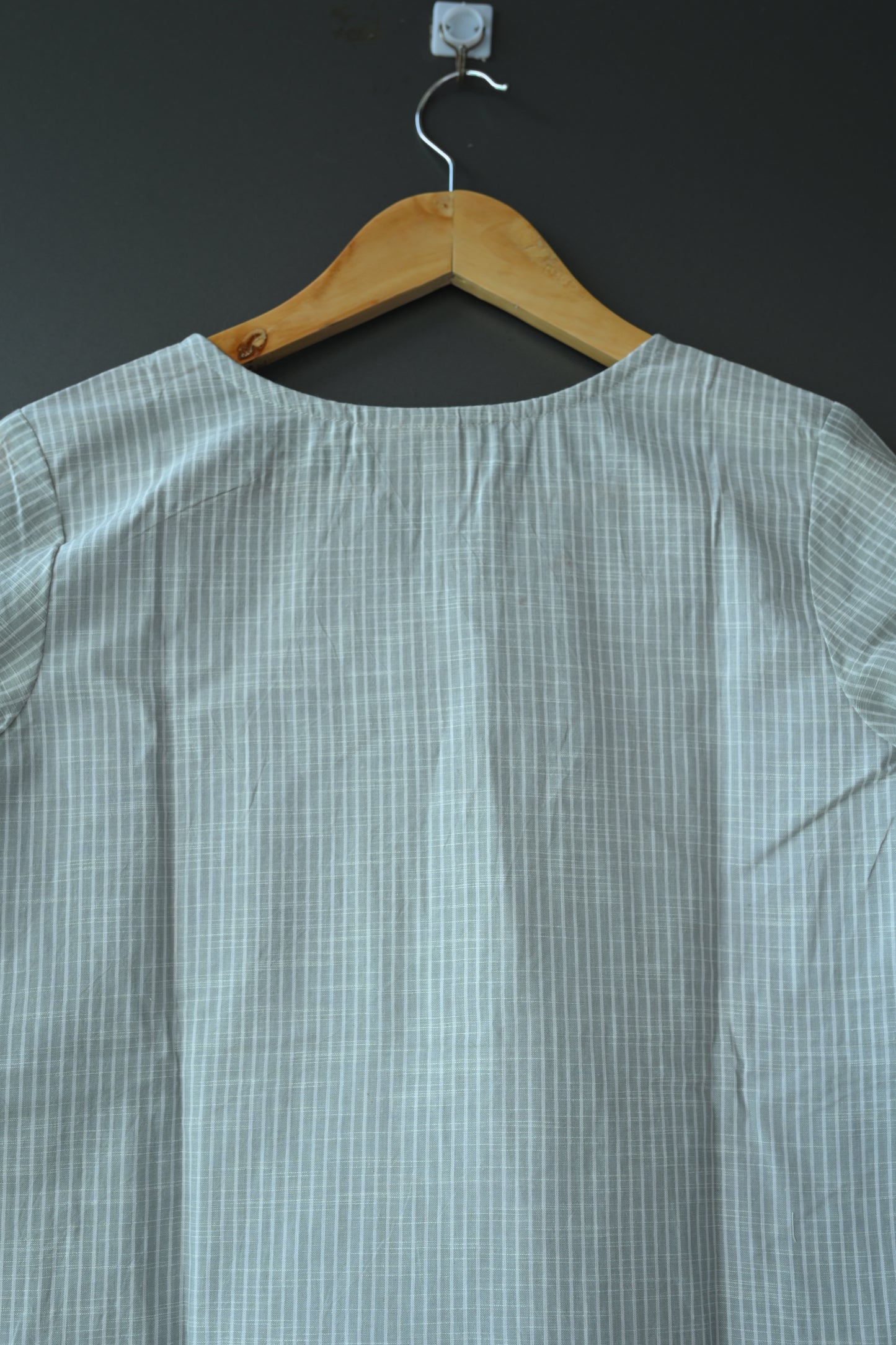 Handloom Cotton Lace Kurti