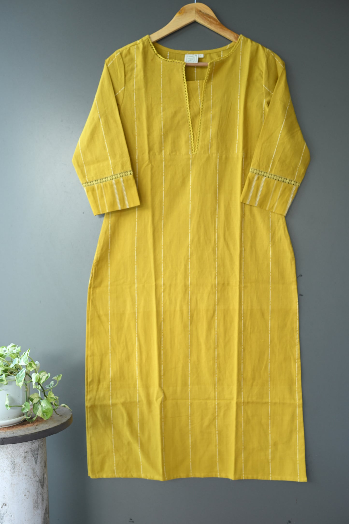 "CHAMPA" South Cotton Lace Kurti