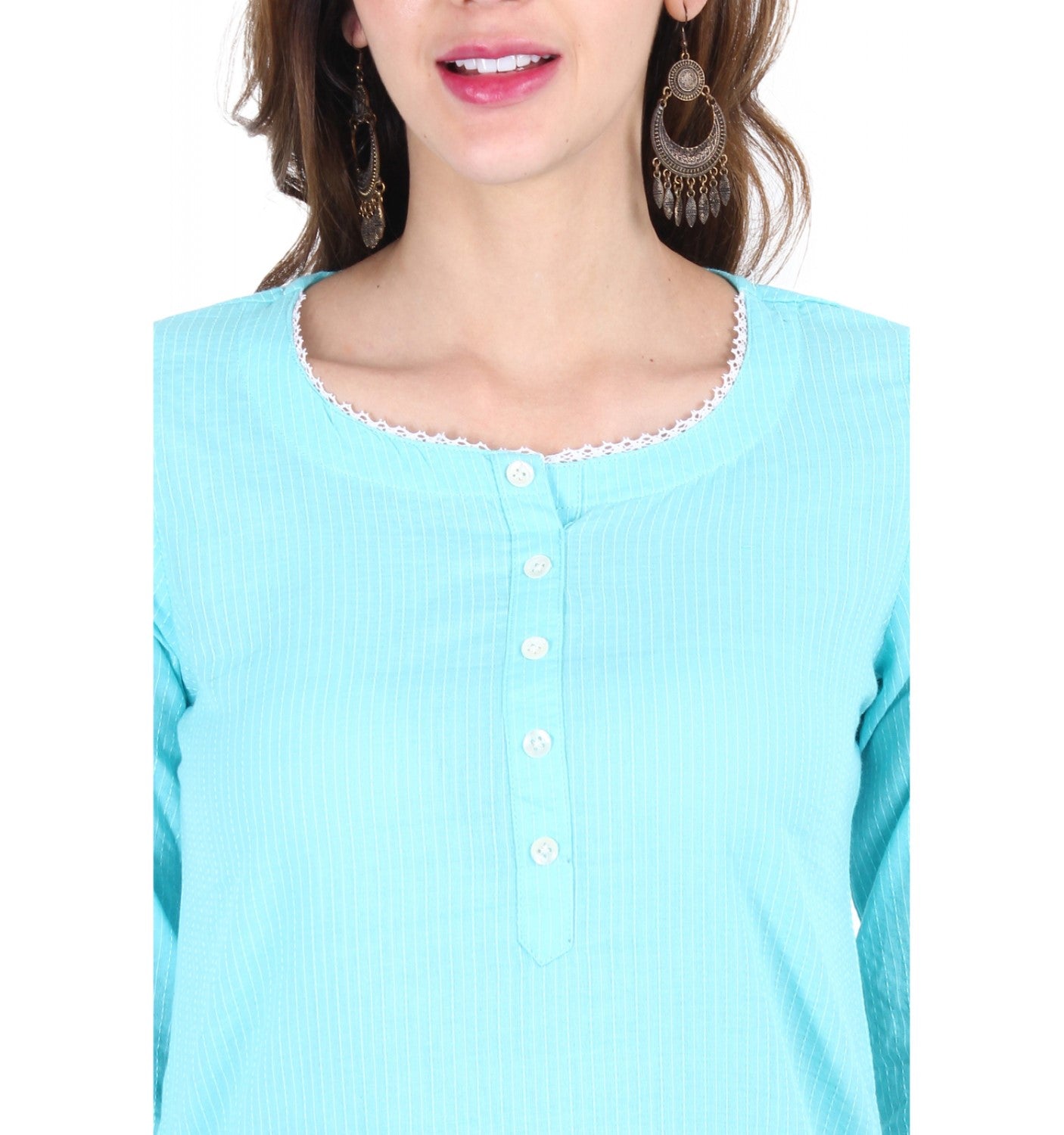 Kantha Cotton Short Top