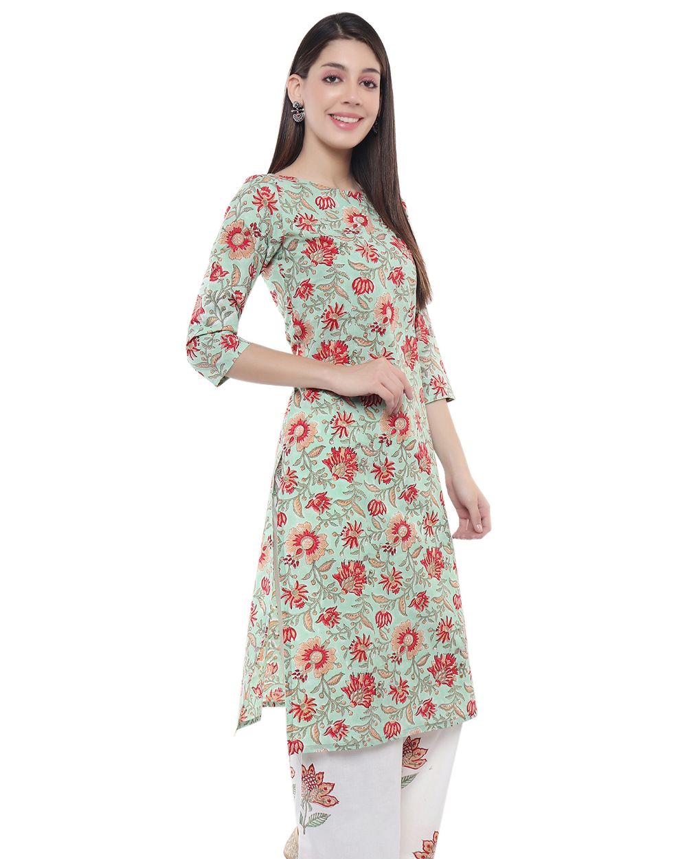 HAND BLOCK PRINTED COTTON PALAZZO