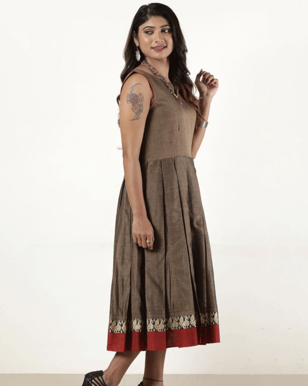 Narayanpet Handloom Gown