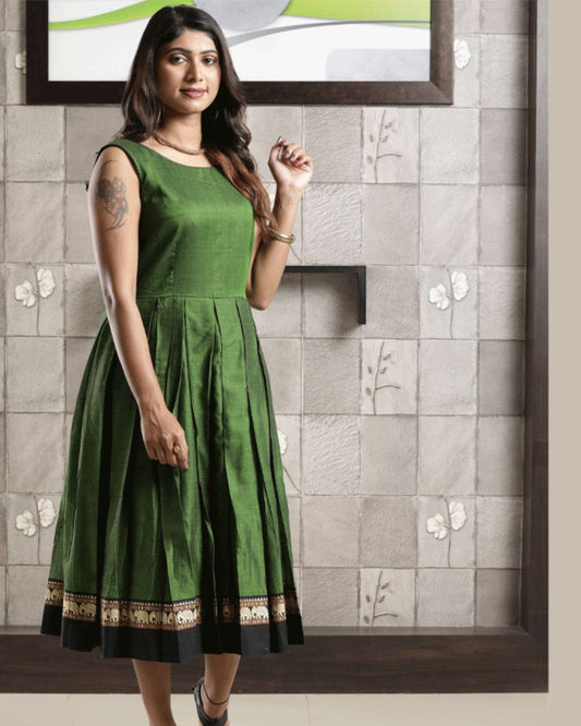 Narayanpet Handloom Gown