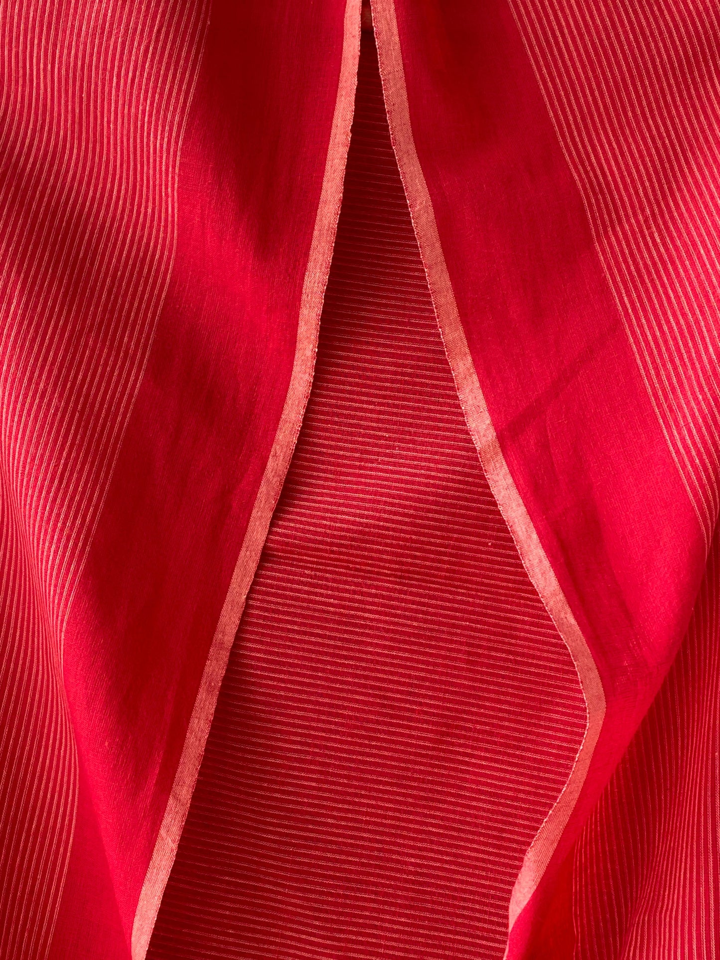 RED SOUTH COTTON DUPATTA