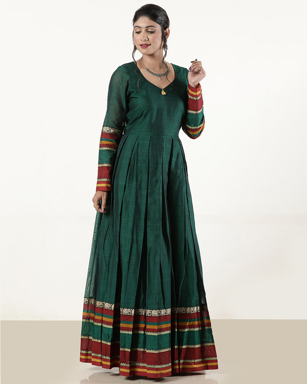 Narayanpet Handloom Gown