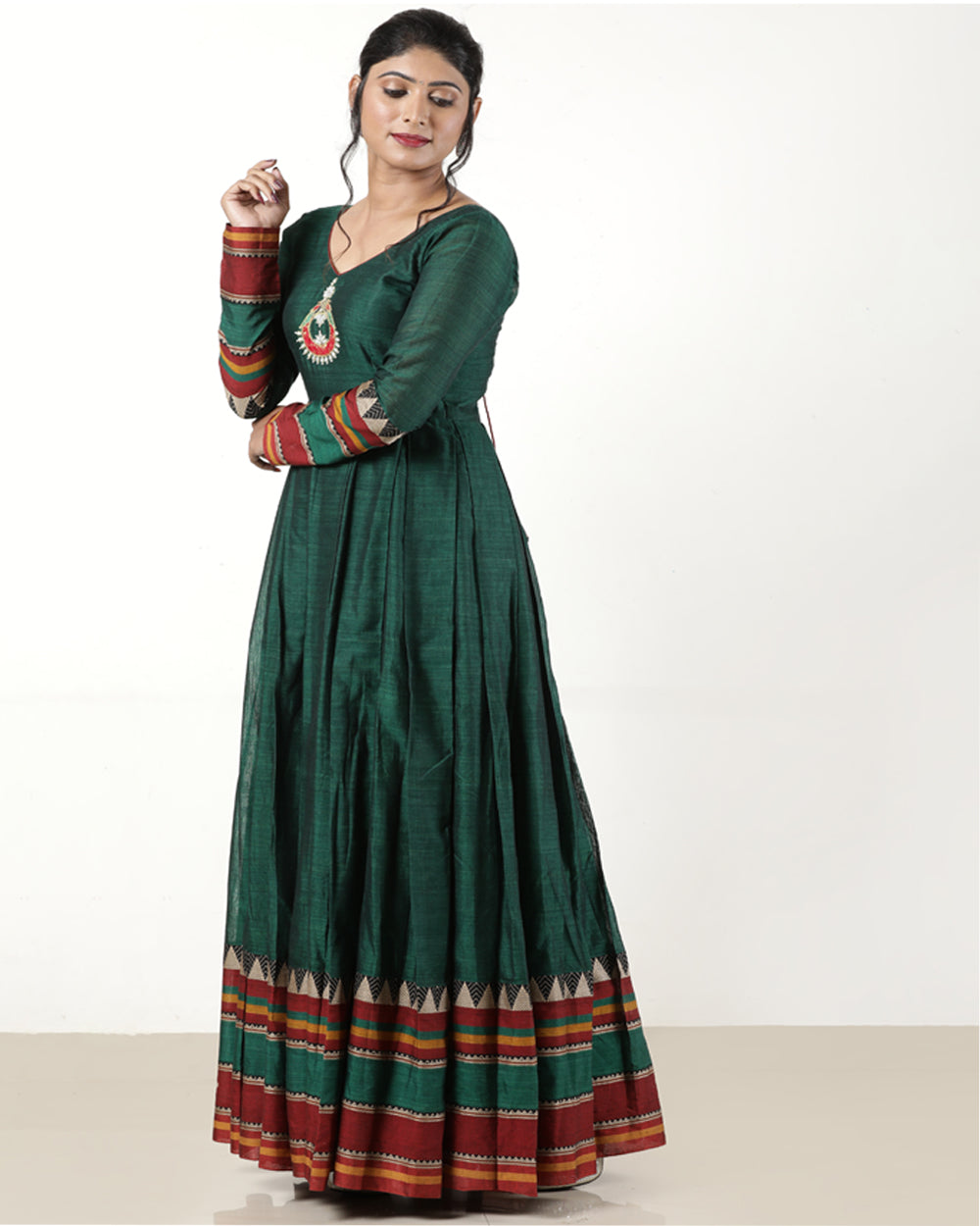 Narayanpet Handloom Gown