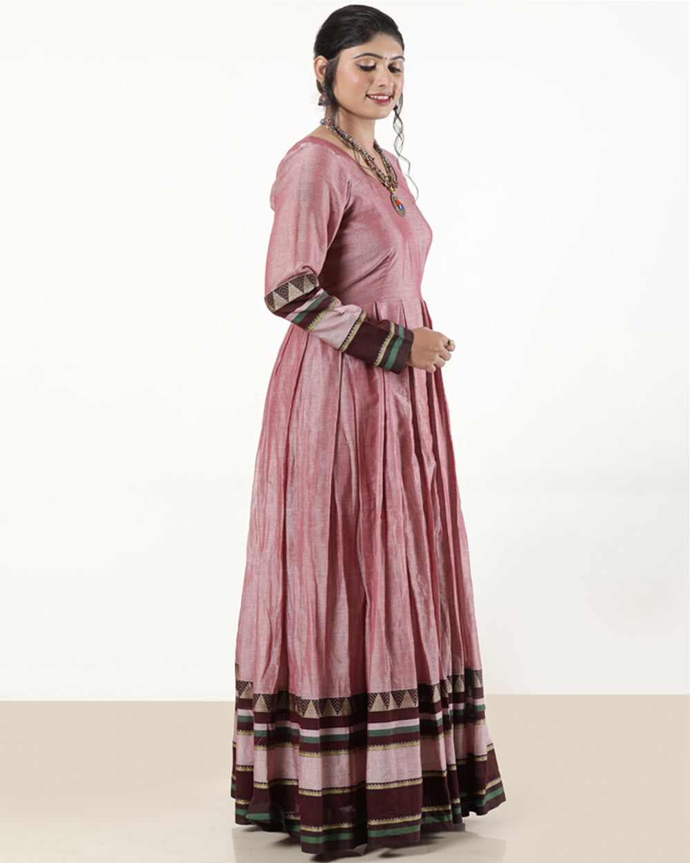 Narayanpet Handloom Gown